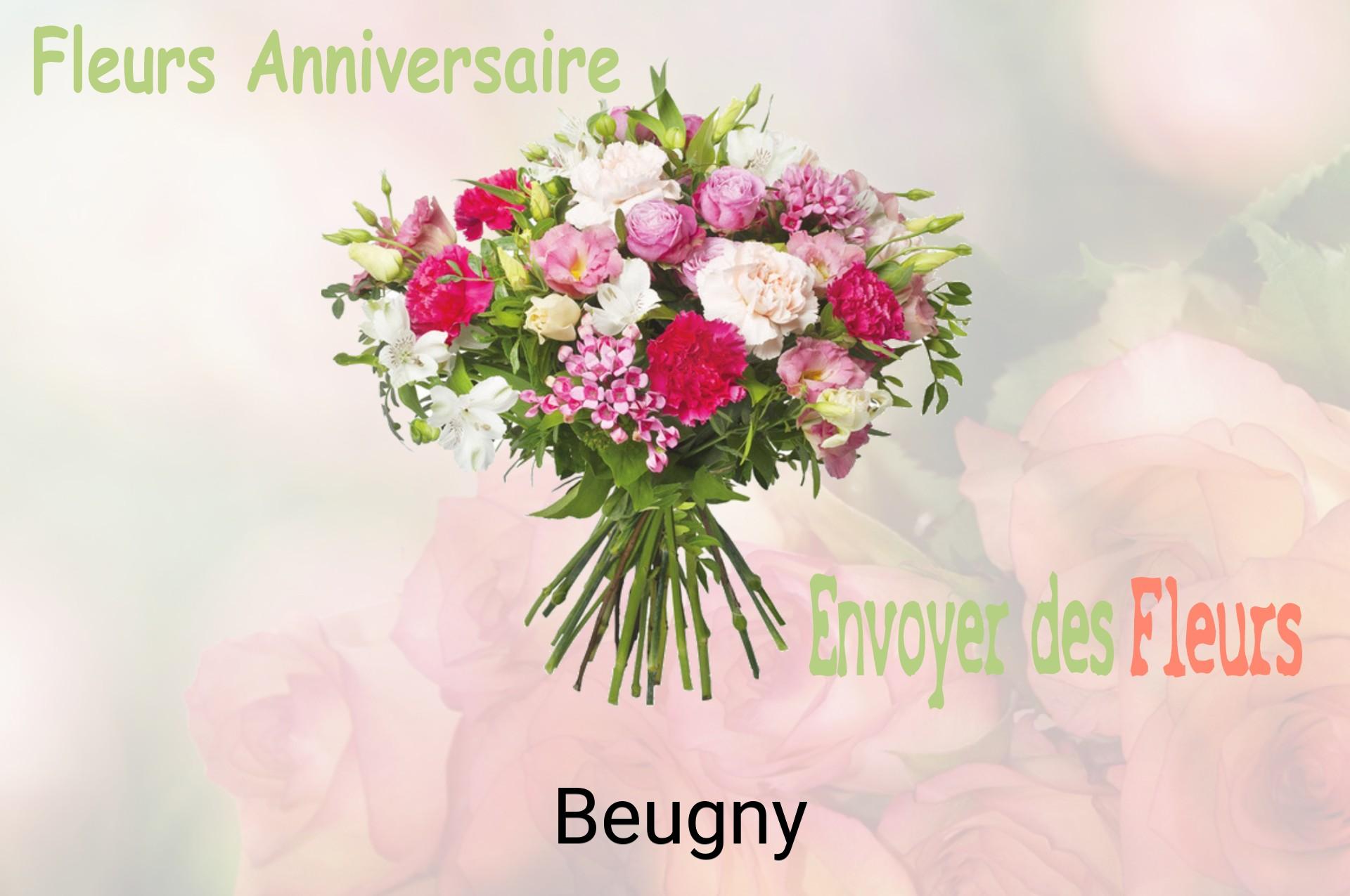 Bouquet de fleurs d’anniversaire livré à Beugny