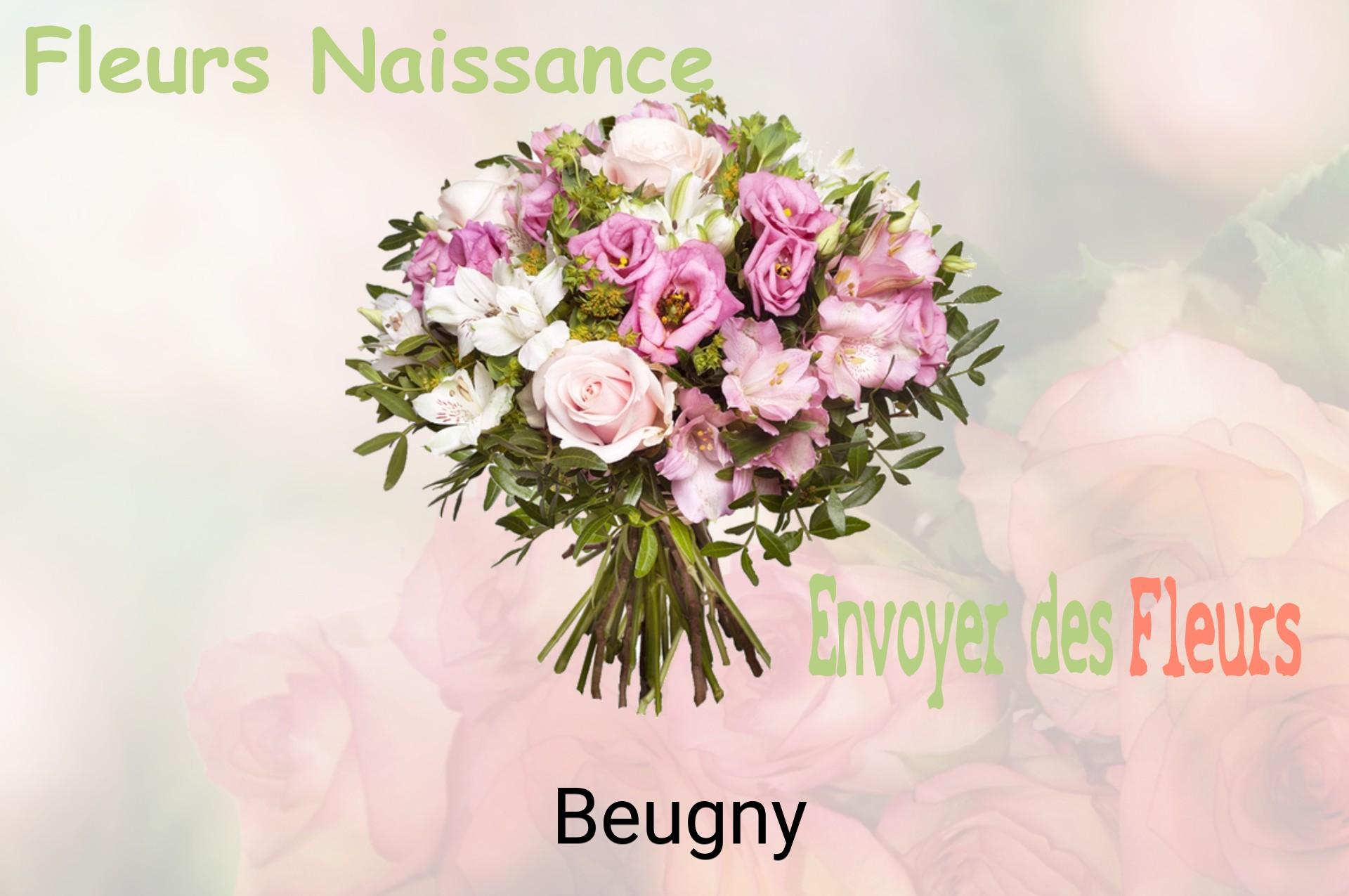 Bouquet de fleurs de naissance livré à Beugny